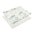 Tappetino da Gioco Termico per Bambini Doppio Lato 180-200 cm Pieghevole FUNNY CITY & STARS
